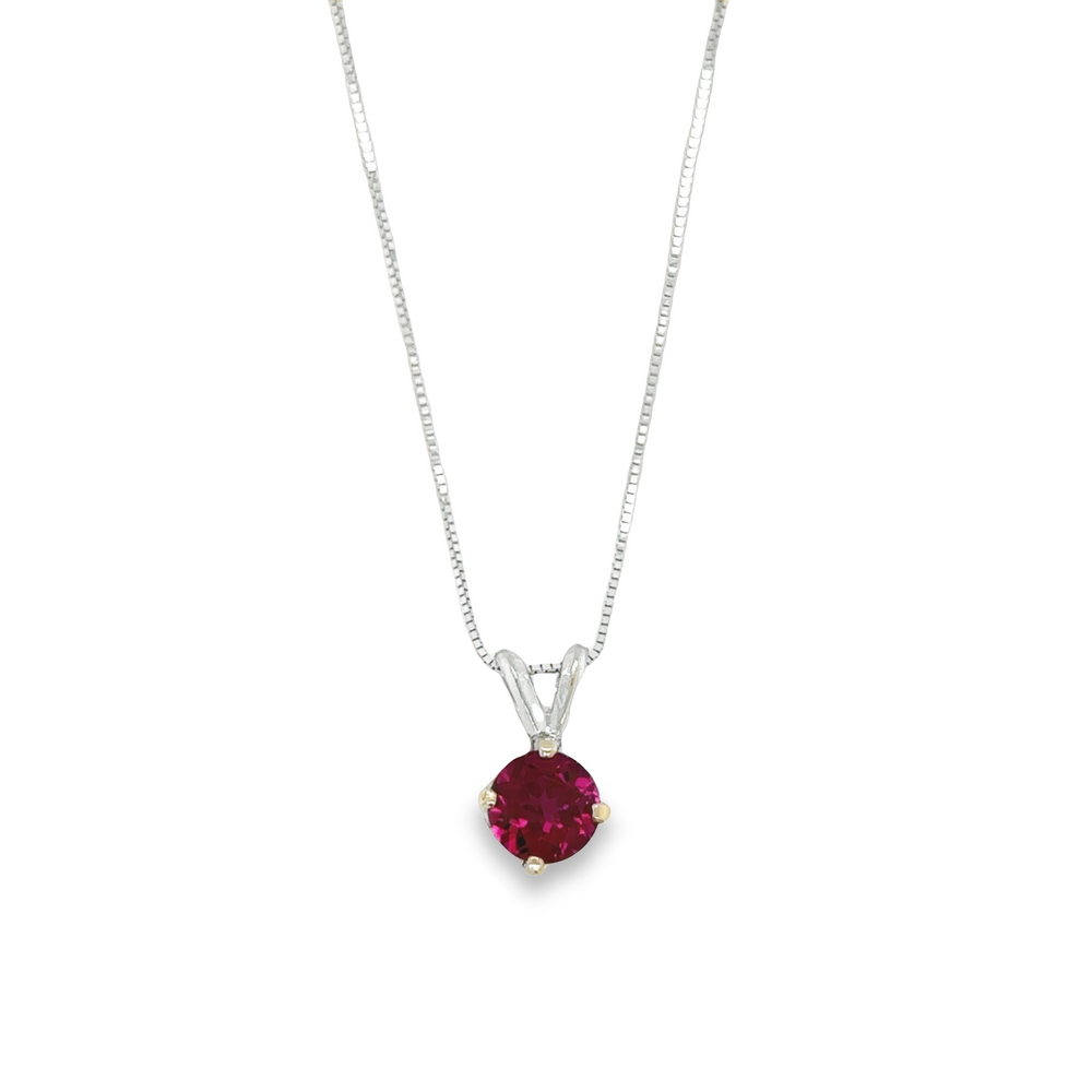 Hessonite Garnet Gemstone Necklace with Spessartite Garnet Center - Ruby  Lane