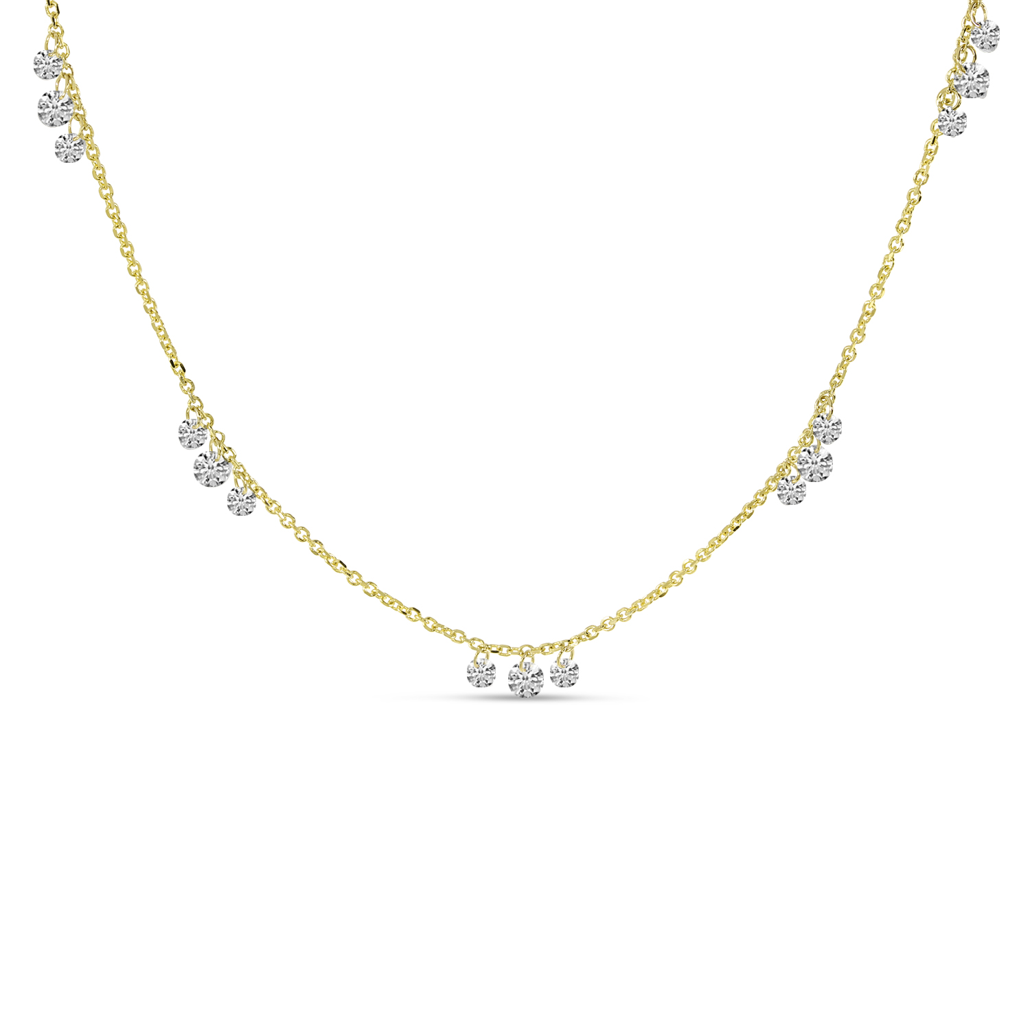 EFFY Collection Trio by EFFY® Diamond Station Necklaces - Macy's