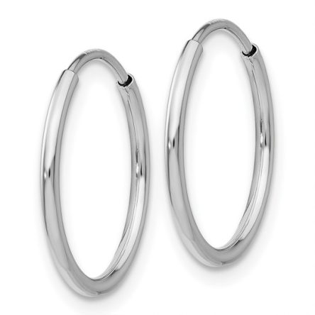 ENDLESS TUBE HOOP EARRINGS