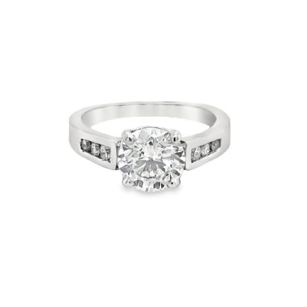 2.00ct ROUND BRILLIANT CUT DIAMOND ENGAGEMENT RING