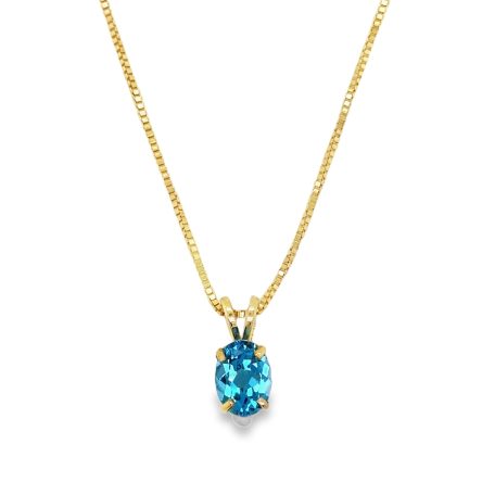 BLUE TOPAZ NECKLACE