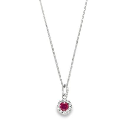 RUBY & DIAMOND NECKLACE