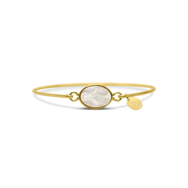 MOP MOTHER MARY BRACELET