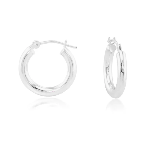 POLISHED HOOP EARRINGS