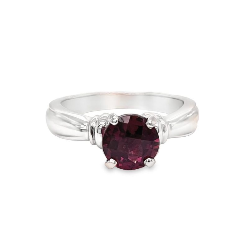 RHODALITE GARNET RING