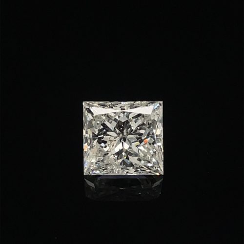2.03ct I, I2 Princess Cut Diamond