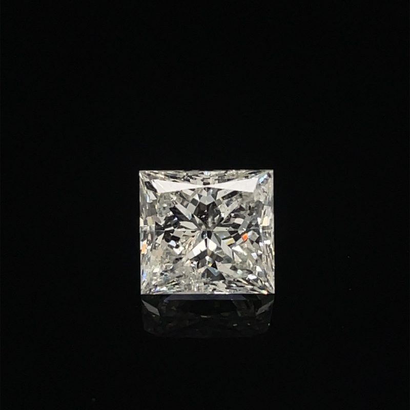 2.03ct I, I2 Princess Cut Diamond