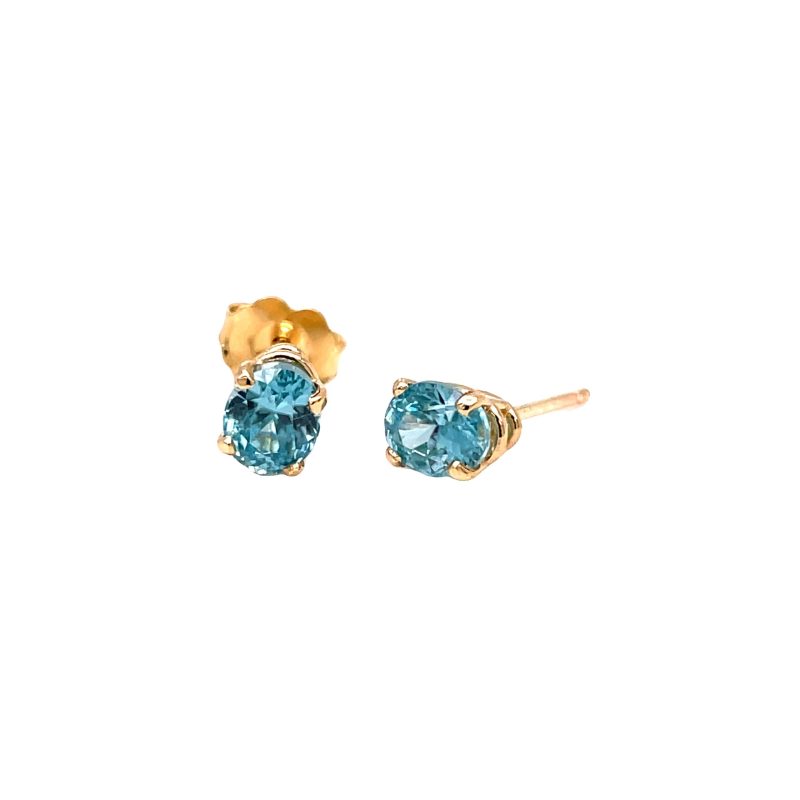 BLUE ZIRCON EARRINGS