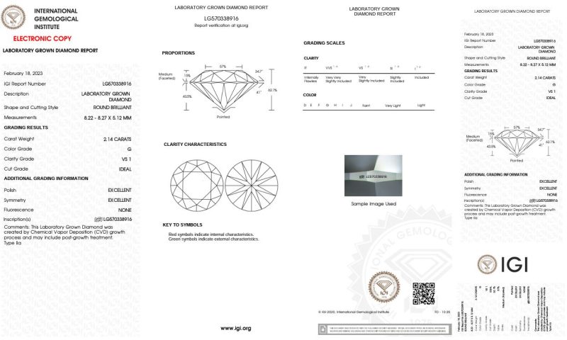2.14ct ROUND BRILLIANT CUT LAB GROWN DIAMOND ENGAGEMENT RING WITH HIDDEN HALO - Image 3