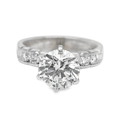 1.91ct RROUND BRILLIANT CUT DIAMOND ENGAGEMENT RING
