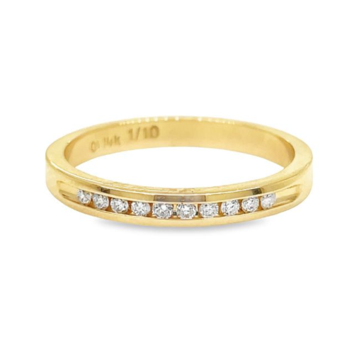 0.10ct TOTAL WEIGHT DIAMOND BAND