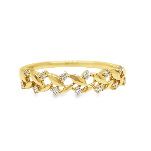 0.08ct TOTAL WEIGHT DIAMOND FASHION RING