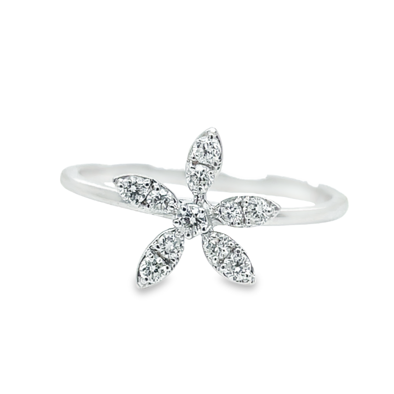 0.21ct TOTAL WEIGHT DIAMOND FASHION RING