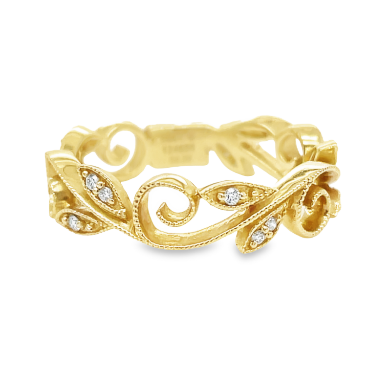 0.08ct TOTAL WEIGHT DIAMOND FASHION RING