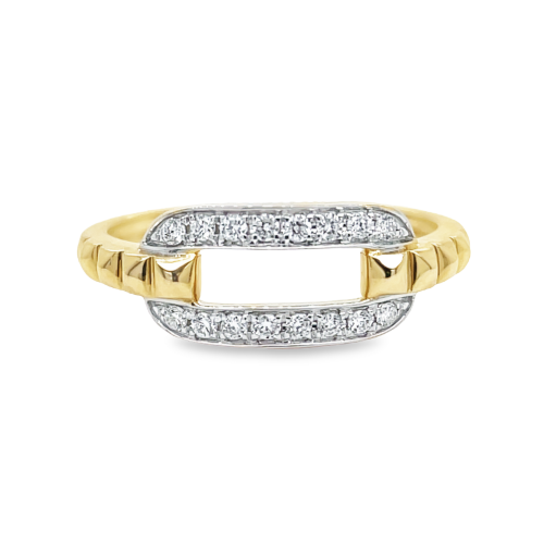0.18ct TOTAL WEIGHT DIAMOND FASHION RING
