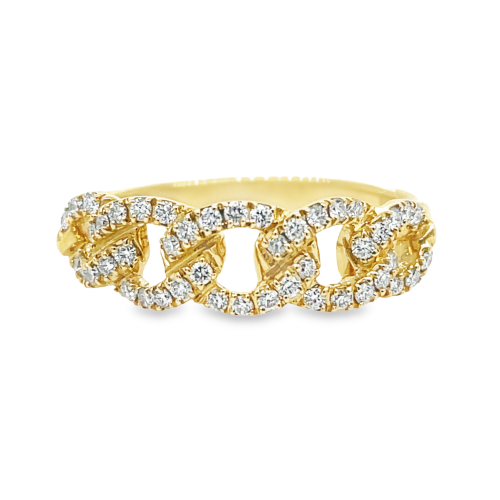 0.28ct TOTAL WEIGHT DIAMOND FASHION RING