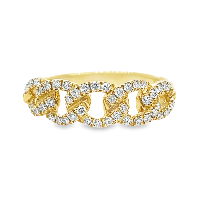 0.28ct TOTAL WEIGHT DIAMOND FASHION RING