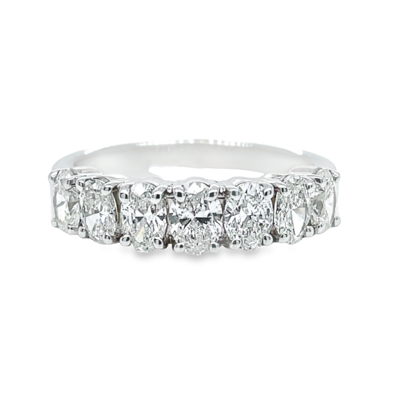 1.50ct TOTAL WEIGHT OVAL CUT DIAMOND RING