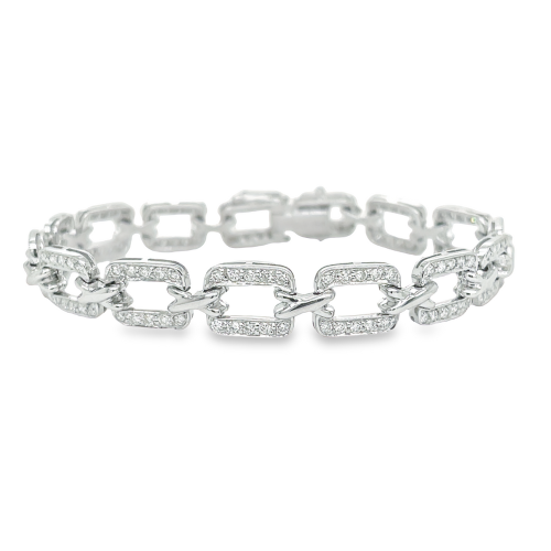 1.05ct TOTAL WEIGHT DIAMOND TENNIS BRACELET