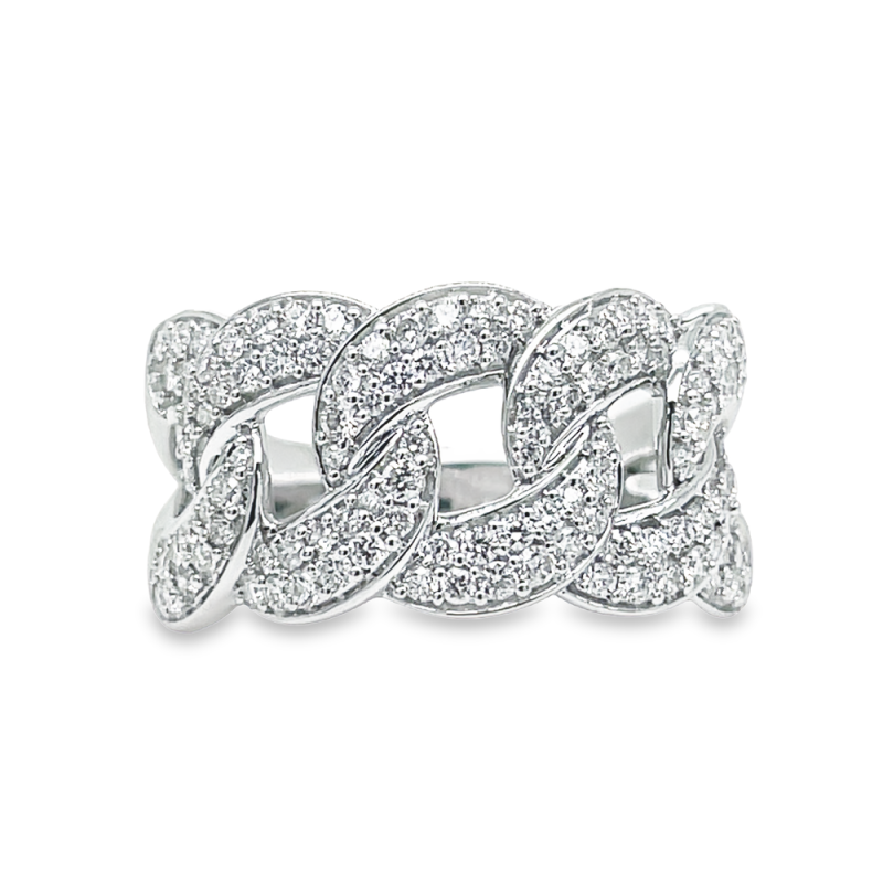 0.76ct TOTAL WEIGHT DIAMOND FASHION RING