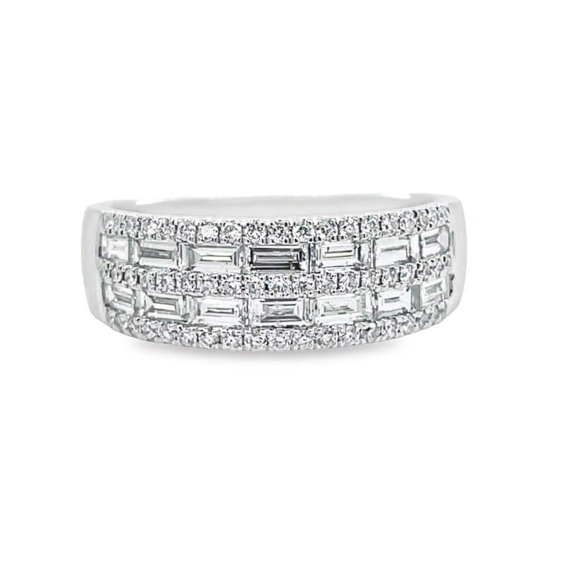 0.88ct TOTAL WEIGHT DIAMOND FASHION RING