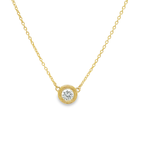 0.25ct DIAMOND SOLITAIRE NECKLACE