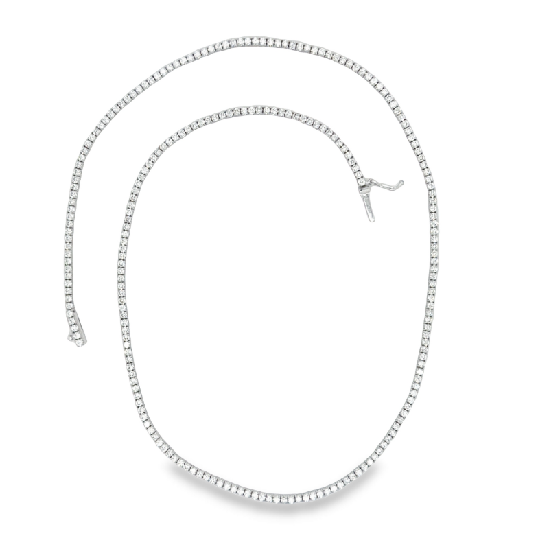 DIAMOND TENNIS NECKLACE - Image 2