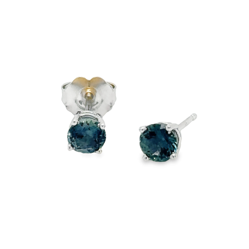 SAPPHIRE STUD EARRINGS (MONTANA)