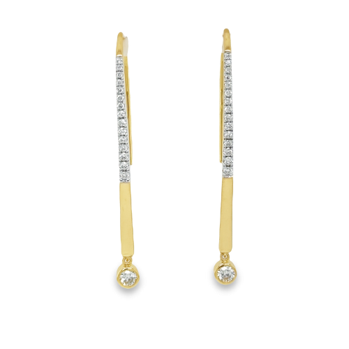 DIAMOND DANGLE EARRINGS