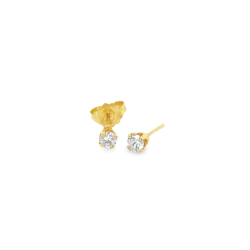 0.25ct TOTAL WEIGHT DIAMOND STUD EARRINGS