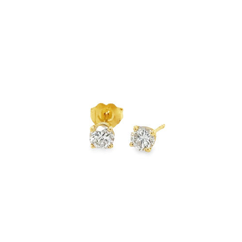 0.78ct TOTAL WEIGHT DIAMOND STUD EARRINGS
