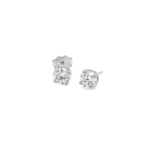 1.08ct TOTAL WEIGHT DIAMOND STUD EARRINGS