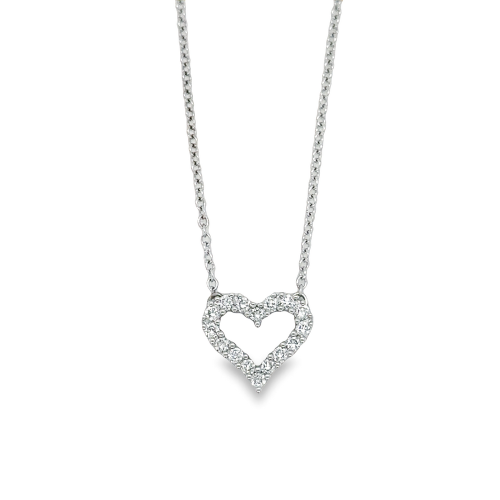 DIAMOND HEART NECKLACE