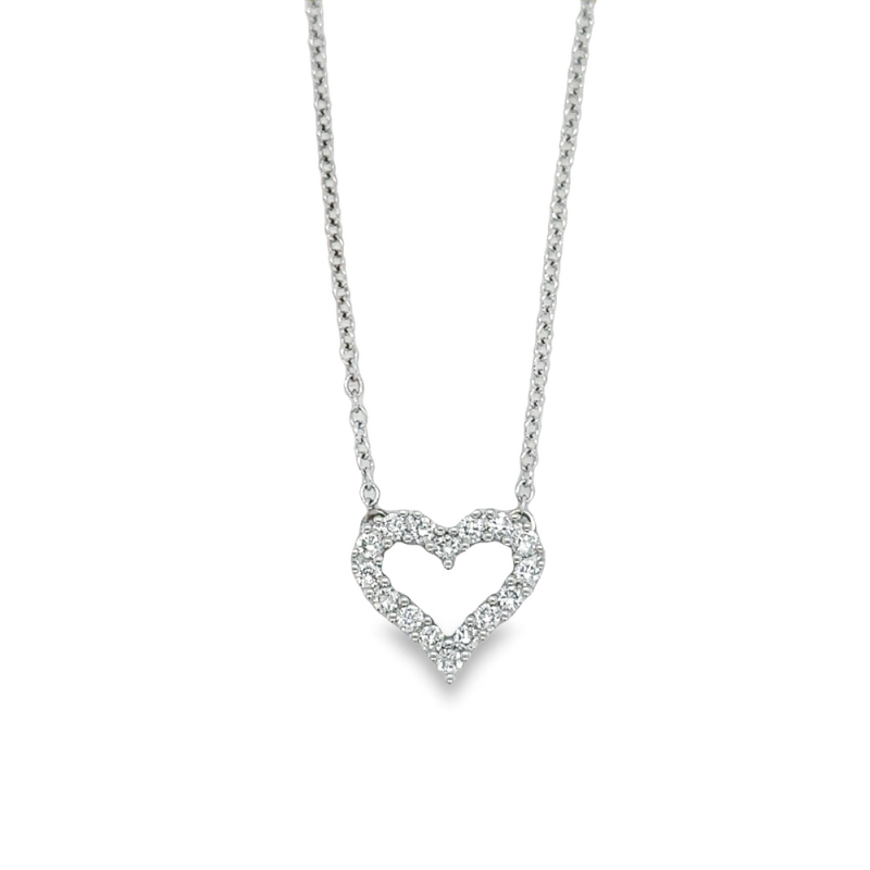 DIAMOND HEART NECKLACE