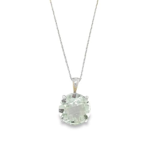 GREEN AMETHYST NECKLACE