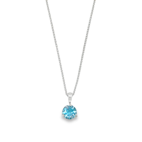 BLUE TOPAZ NECKLACE