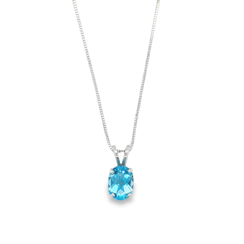 BLUE TOPAZ NECKLACE