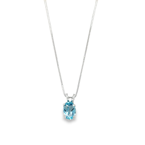BLUE TOPAZ NECKLACE