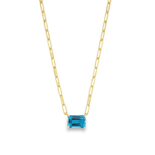 BLUE TOPAZ NECKLACE