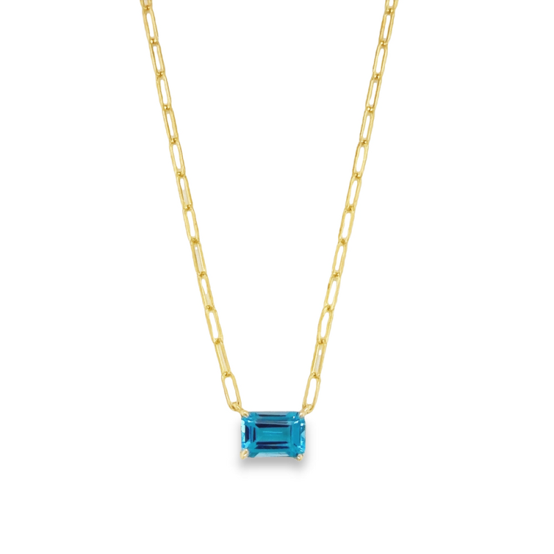 BLUE TOPAZ NECKLACE