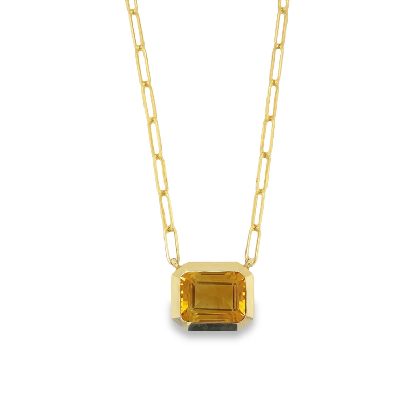 CITRINE NECKLACE