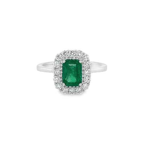 EMERALD & DIAMOND RING
