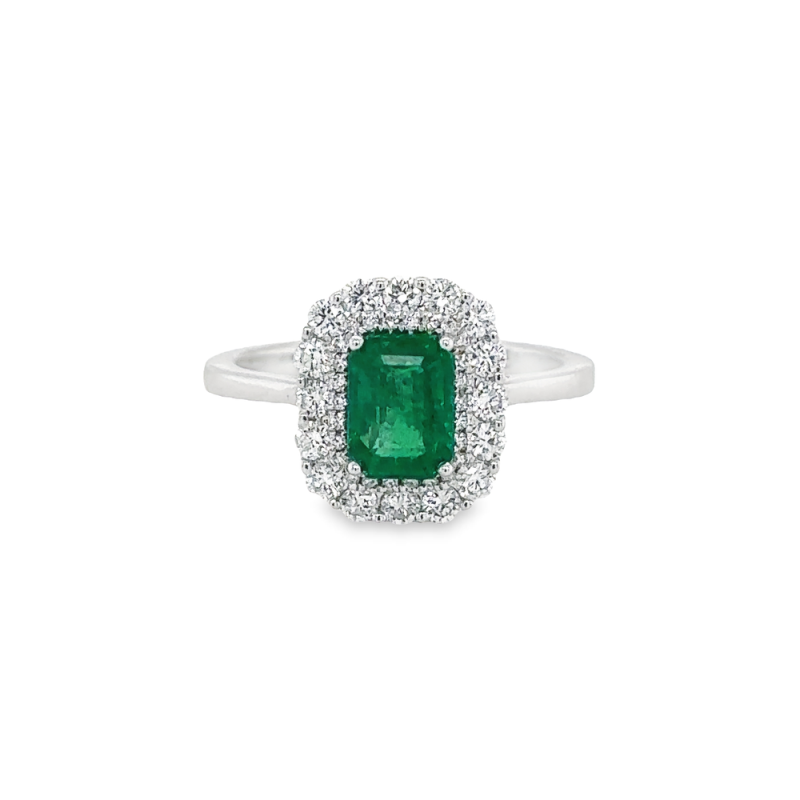 EMERALD & DIAMOND RING