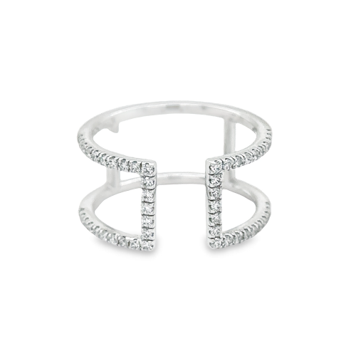 0.38ct TOTAL WEIGHT DIAMOND FASHION RING