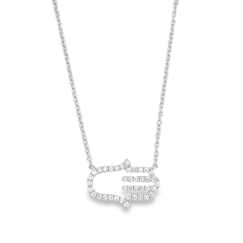 DIAMOND HANSA NECKLACE