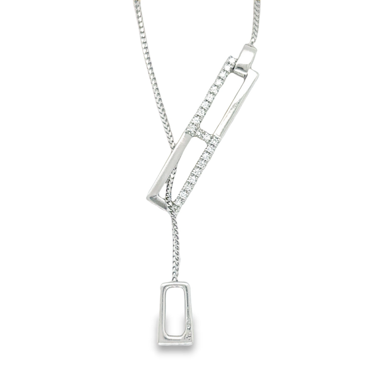 DIAMOND LARIAT NECKALCE