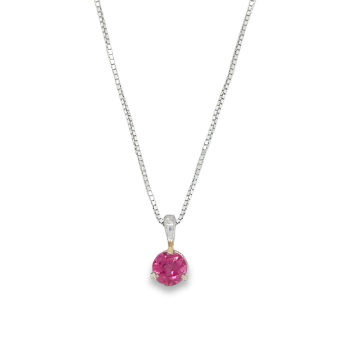PINK TOURMALINE NECKLACE
