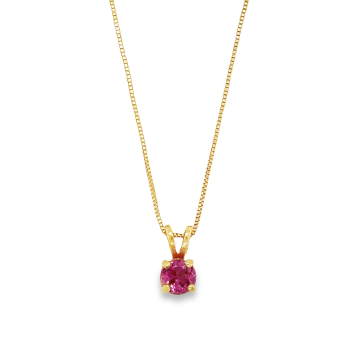 PINK TOURMALINE NECKLACE
