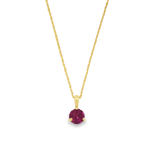 PINK TOURMALINE NECKLACE