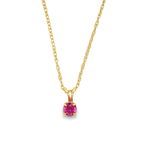 PINK TOURMALINE NECKLACE